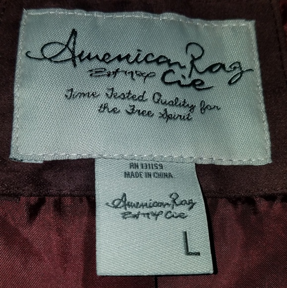 🛑PRICE DROP1🛑 American Rag velvet belted jacket - Picture 4 of 7